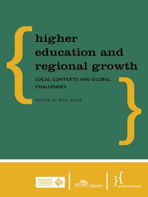 cover image of Higher Education and Regional Growth